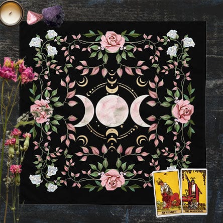 Triple Moon Altar Cloth