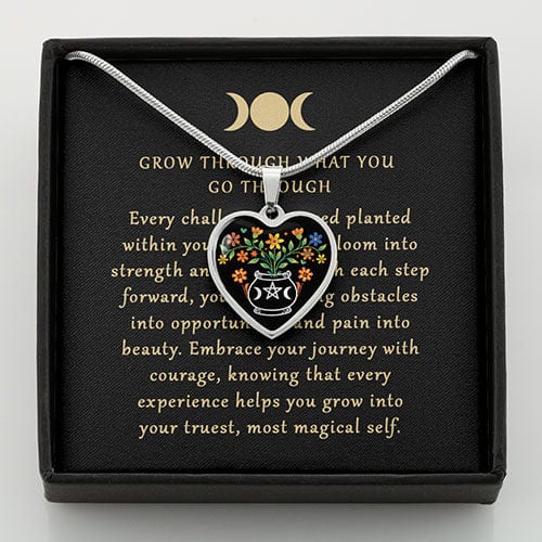 Personalized Necklace - Cauldron Bloom