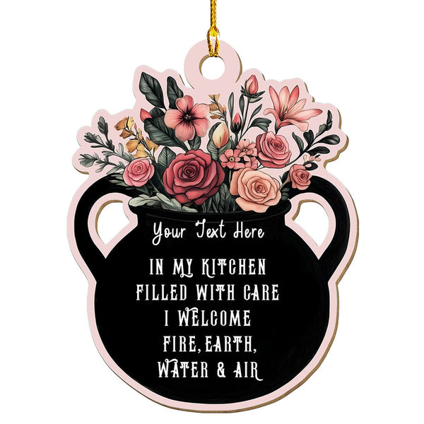 Custom Kitchen Witch Wall Decor