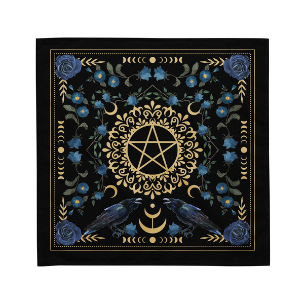 Pentacle Tarot Alter Cloth