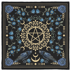 Altar Cloth Pentacle Raven 2023