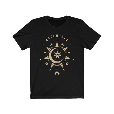 Mystical Moon Unisex Jersey Short Sleeve Tee