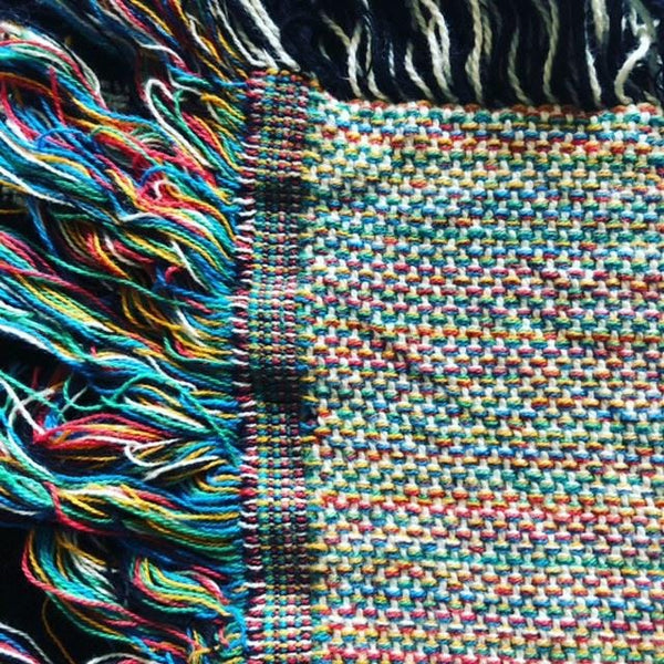 Witchy Aesthetic Blanket Back Side