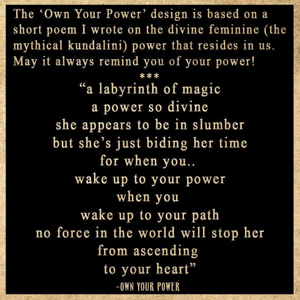 Altar Cloth Own Your Power (24" x 24")