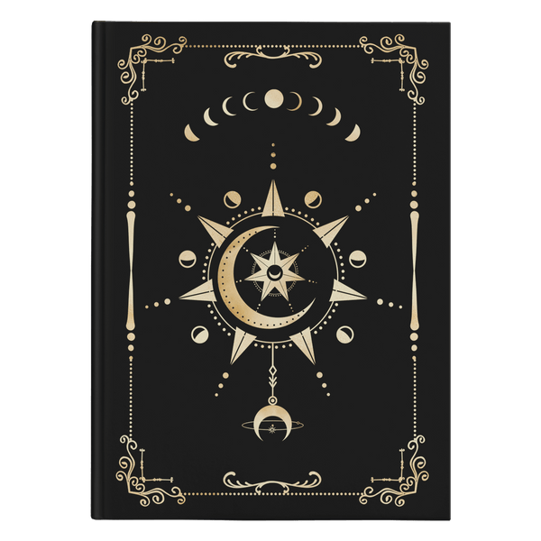 Moon Magic Book of Shadows Shadow Work Journal (Hardcover)